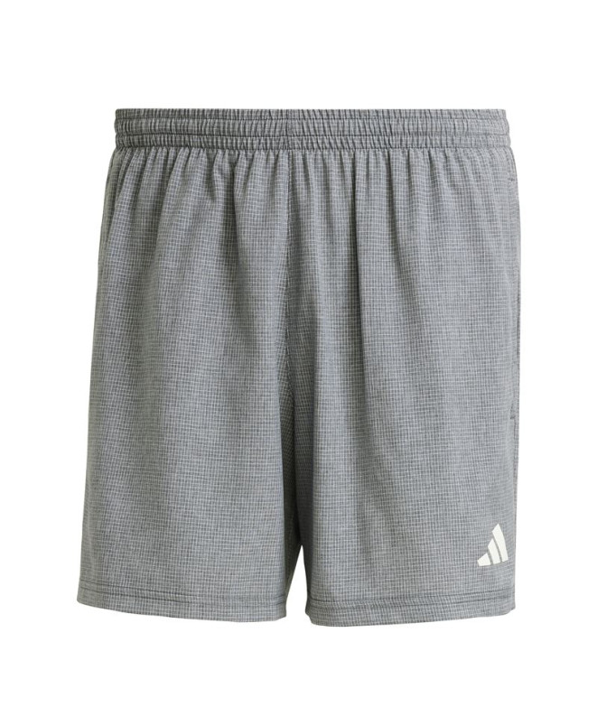Pantalones de Running adidas Own the Run Short Hombre Gris