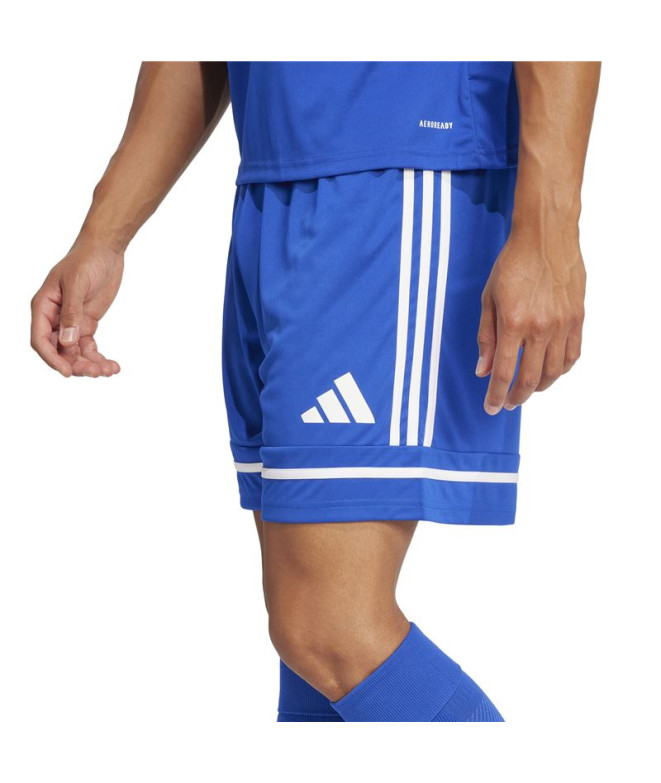 Calça de Futebol adidas Squadra25 Sho Homem Azul