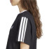 T-shirt adidas 3 Bandas Bf Femme Noir