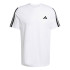 Camiseta adidas 3 Bandas Sj Homem Branco