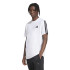 Camiseta adidas 3 Bandas Sj Homem Branco
