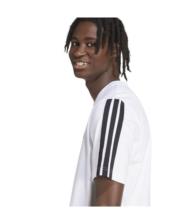 T-shirt adidas 3 Bandes Sj Homme Blanc