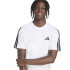 Camiseta adidas 3 Bandas Sj Homem Branco