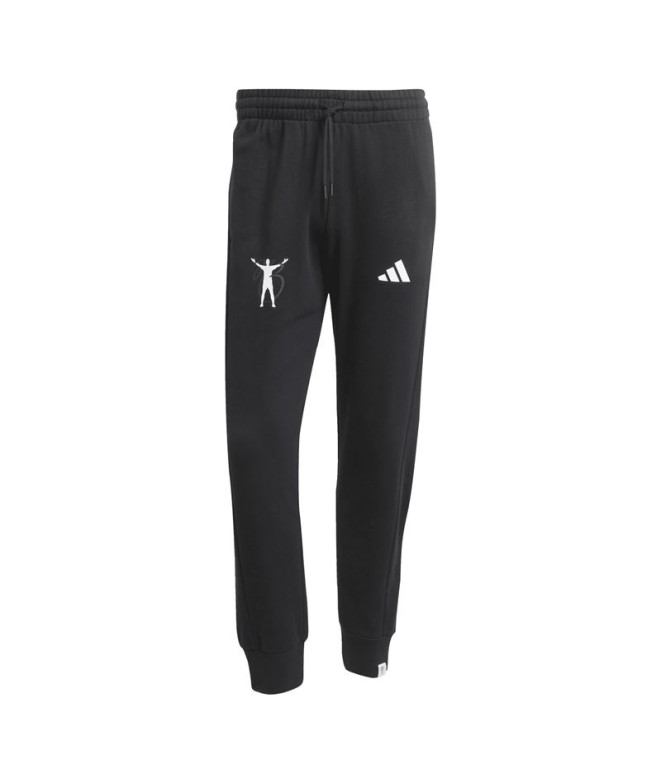 Pantalones de Fútbol adidas Jb Cw Hombre Negro