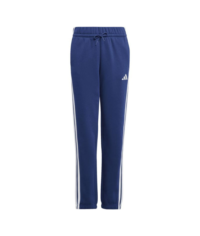 Pantalones adidas 3Bandas Fl 280 Infantil Azul Oscuro/Blanco