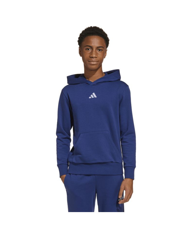 Sweat adidas Sl Fl Hd 225 Enfant Bleu Foncé/Blanc