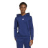 Moletom adidas Sl Fl Hd 225 Infantil Azul Escuro/Branco