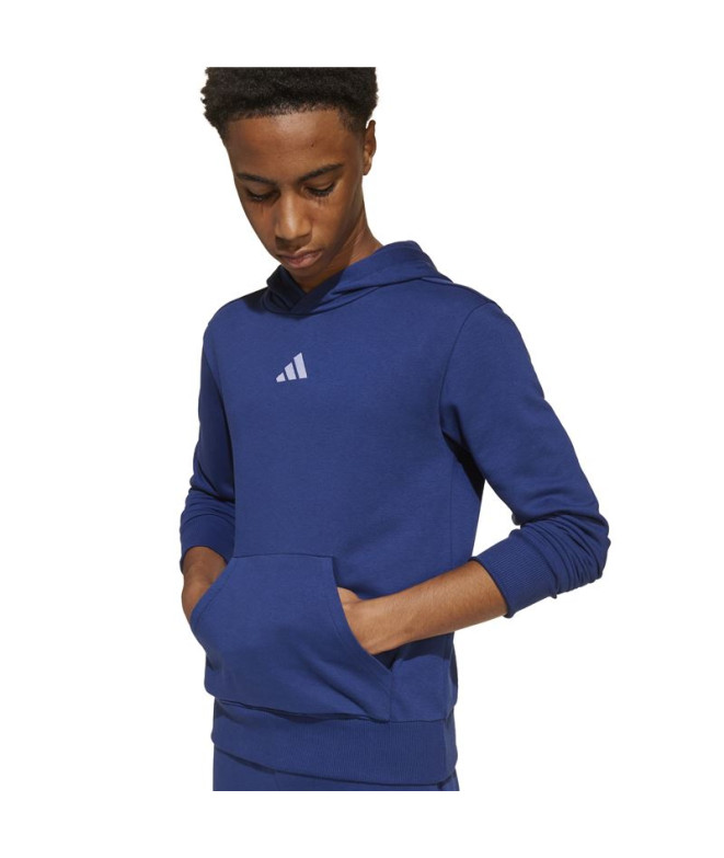 Sweat adidas Sl Fl Hd 225 Enfant Bleu Foncé/Blanc
