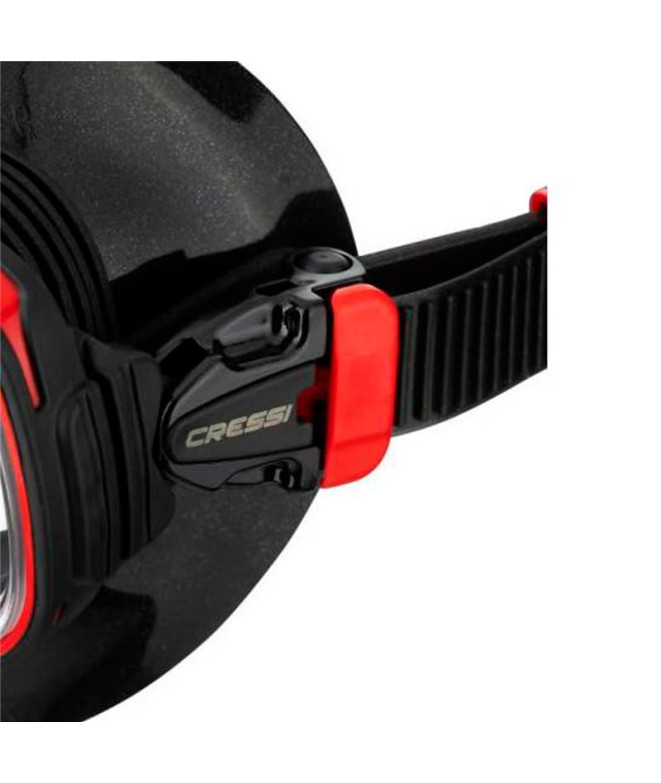 Masque Cressi Prisma Dark-Rouge