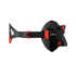 Máscara Cressi Prisma Dark-Vermelho