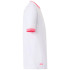 Polo Casual Kappa Hombre Neón blanco/Neón fucsia