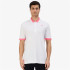 Polo Casual Kappa Hombre Neón blanco/Neón fucsia