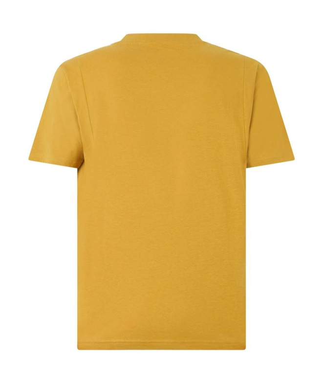 Camiseta Casual Kappa Grapo Hombre Amarillo...