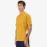 Camiseta Casual Kappa Grapo Hombre Amarillo dorado/Azul marino/Blanco