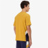 Camiseta Casual Kappa Grapo Hombre Amarillo dorado/Azul marino/Blanco