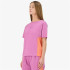 Camiseta Casual Kappa Gadia Mujer Coral violeta/anaranjado atrevido