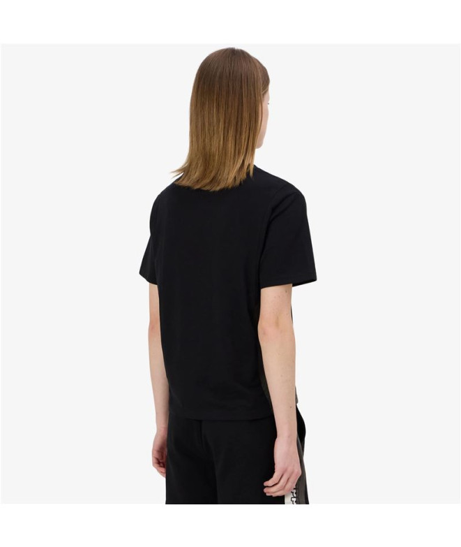 Camiseta Kappa Gadia Mujer Pino negro/negro...