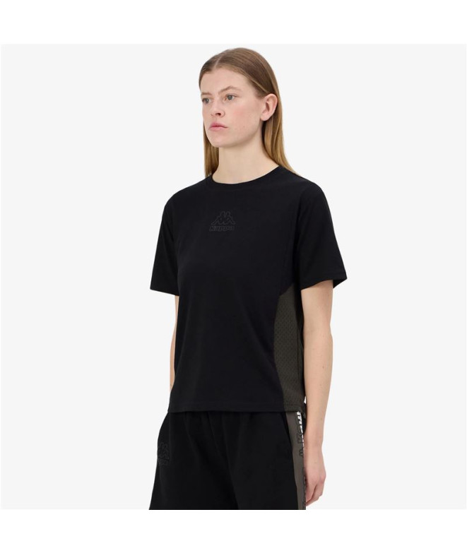 Camiseta Kappa Gadia Mujer Pino negro/negro...