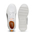 Sapatilhas Puma Rickie Infantil Branco/Novo Azul Marinho/Amapola Escura