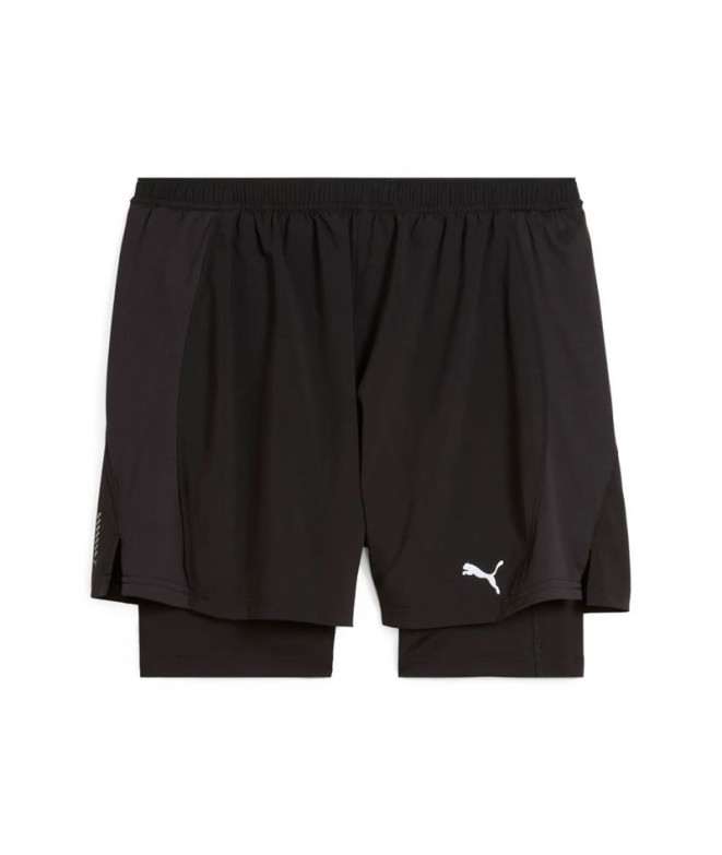 Pantalón de Running Puma M Run Velocity 2In1 Hombre Negro