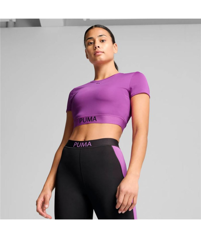 T-shirt de Fitness Puma W Strong Tee Femme Baie...