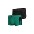 Slip adidas Trunk Low Rise Active Flex Cotton Homme Noir/Vert