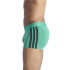Slip adidas Trunk Low Rise Active Flex Cotton Homme Noir/Vert