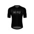 Maillot de Cyclisme Hyru Core Jersey Homme Noir