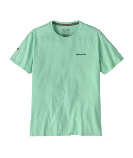 T-shirt Patagonia Fitz Roy Icon Aigue Marine