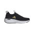 Chaussures adidas Cloudfoam Go Sock Femme Noir basique / Or mat / Blanc nuage