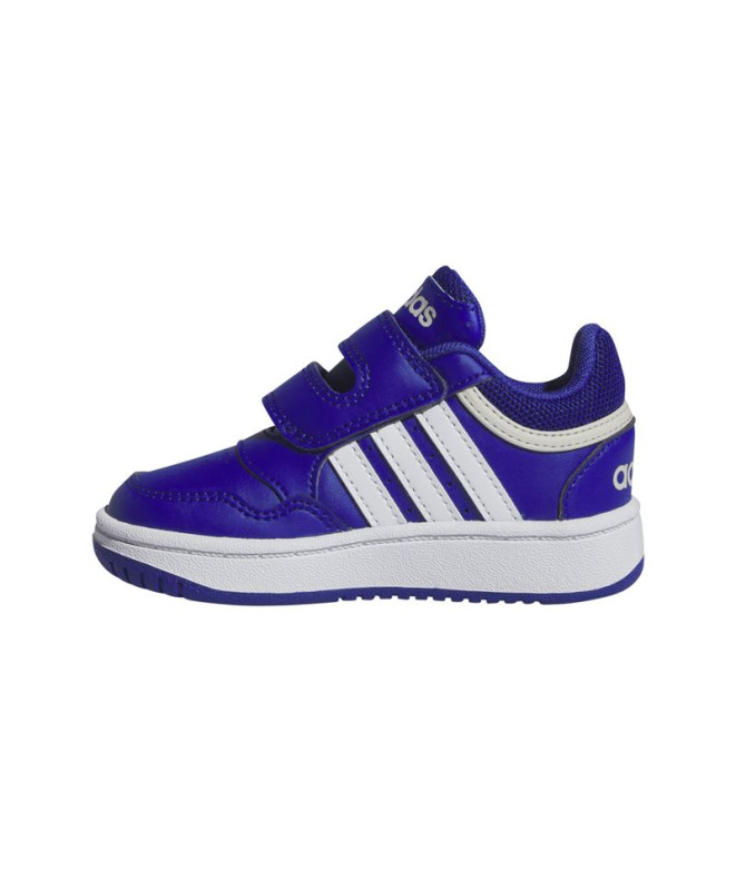 Sapatilhas adidas Hoops Mid 3.0 Infantil Azul