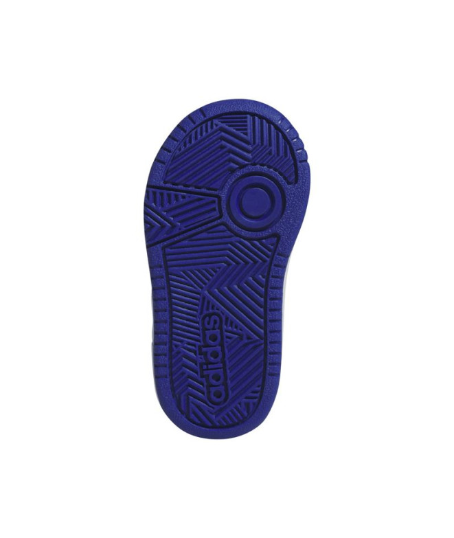 Chaussures adidas Hoops Mid 3.0 Enfant Bleu