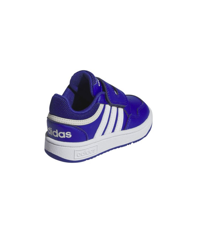 Sapatilhas adidas Hoops Mid 3.0 Infantil Azul