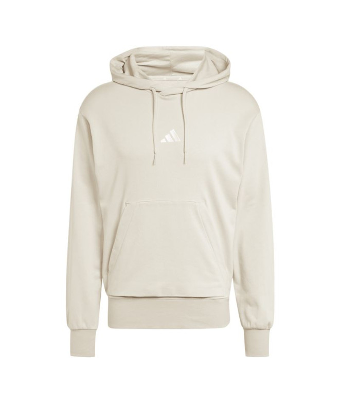 Sudadera adidas Feelcozy Hd Hombre Azul/Blanco