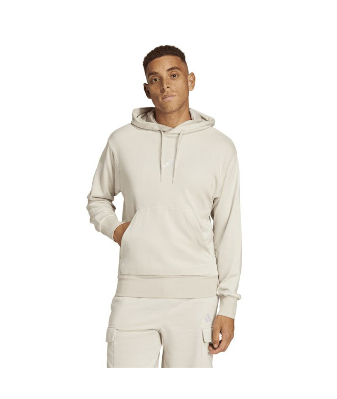 Moletom adidas Feelcozy Hd Homem Azul/Branco