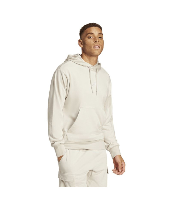 Sweat adidas Feelcozy Hd Homme Bleu/Blanc