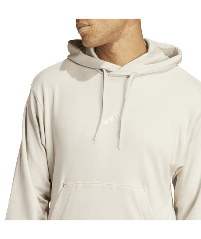 Moletom adidas Feelcozy Hd Homem Azul/Branco