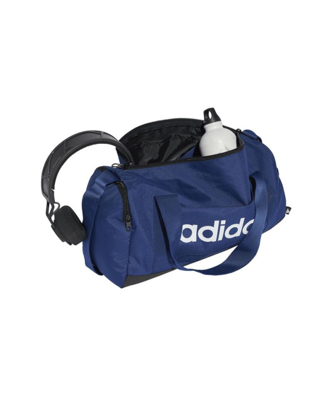 Sac adidas Linear Duff Xs Bleu Foncé/Blanc