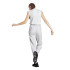 Pantalons adidas 3 Bandes Fl Femme Gris/Blanc