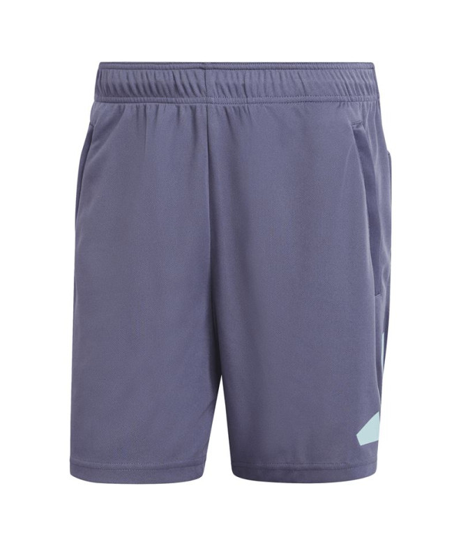 Pantalón de Fitness adidas Train Essentials Logo Training Short Hombre Azul