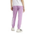 Calça adidas Essentials Linear French Terry Cuffed Mulher Roxo