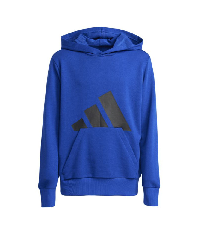 Sudadera adidas Bl French Terry Hd 280 Infantil Azul/Negro