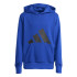Moletom adidas Bl French Terry Hd 280 Infantil Azul/Negro