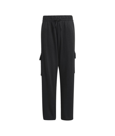Calça adidas Jg Lin French Terry Menina Preto/Branco