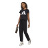 Calça adidas Jg Lin French Terry Menina Preto/Branco