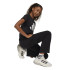 Calça adidas Jg Lin French Terry Menina Preto/Branco