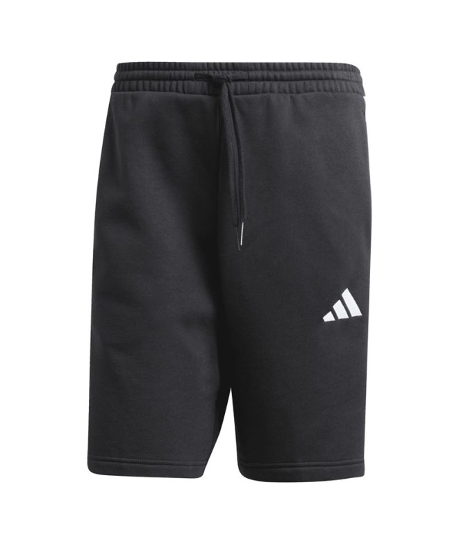 Pantalones adidas 3 Bandas Fl Sho Hombre Negro/Blanco
