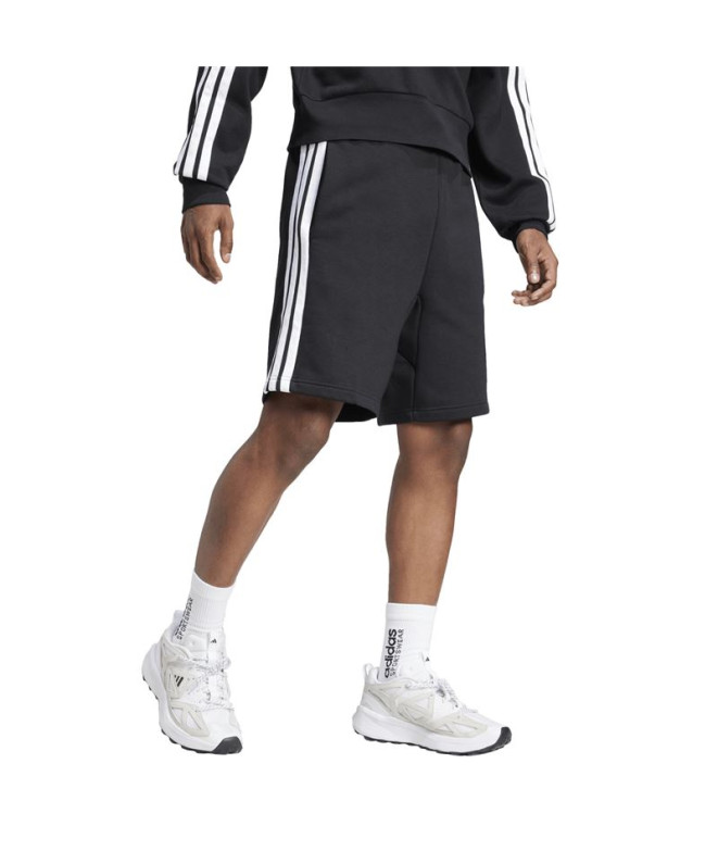Calça adidas 3 Bandas Fl Sho Homem Preto/Branco