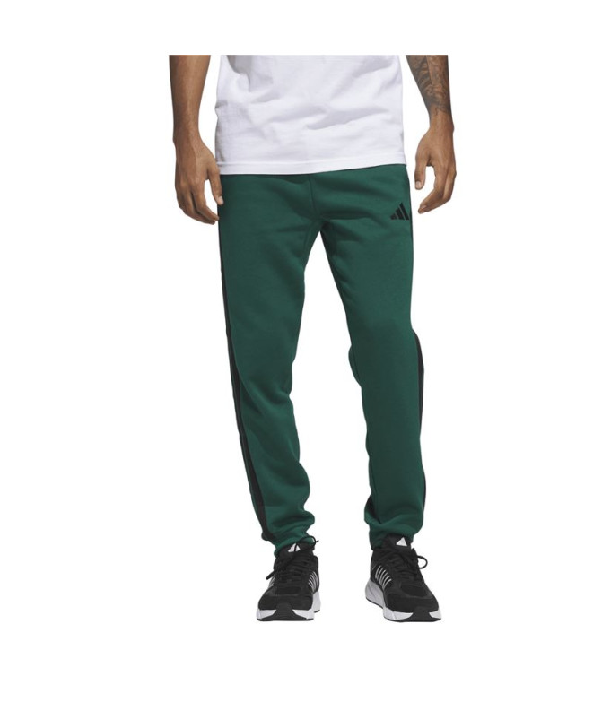Calça adidas 3 Bandas Fl Tc Homem Verde...