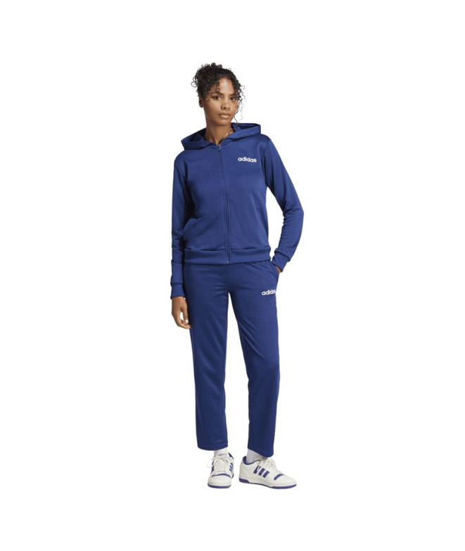 Chandal adidas Linear Ts Mulher Azul Escuro